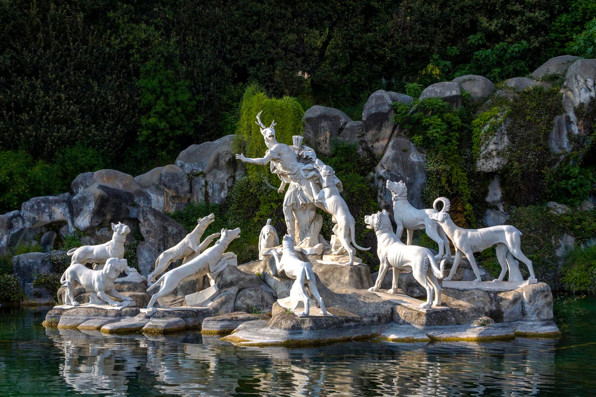 Il parco della Reggia di Caserta (foto Dario Fusaro)